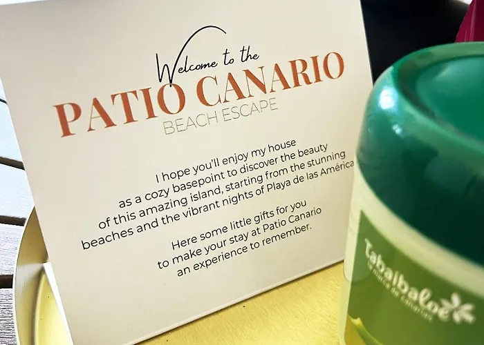 Апартаменты Patio Canario * Escape / 2 Rooms, 2 Terraces & Pool Арона