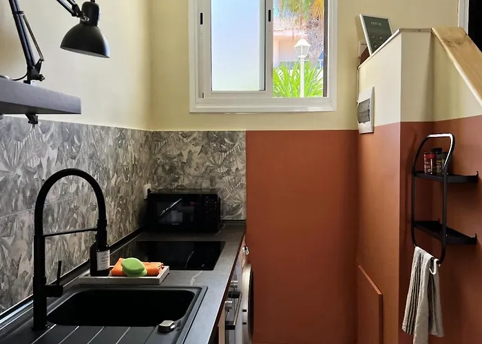 Patio Canario * Escape / 2 Rooms, 2 Terraces & Pool Апартаменты *